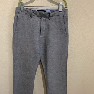 Grey Linen pants from Jcrew